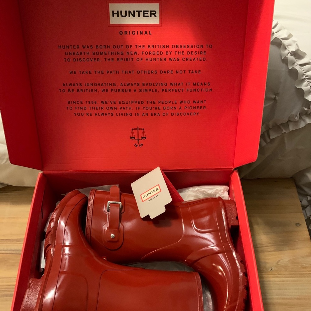 Hunter rain boots